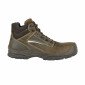 MARRON - Chaussure haute de sécurité S3 professionnelle de travail ISO EN 20345 S3 mixte manutention chantier transport artisan