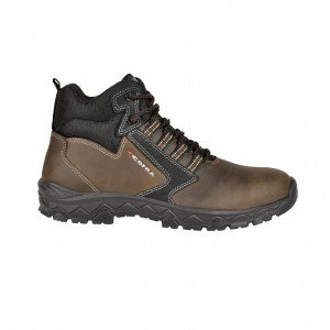 MARRON - Chaussure de sécurité S3S professionnelle de travail en cuir EN ISO 20345 S3S homme foyer chantier internat artisan