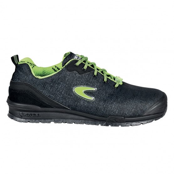 GRIS/VERT - Chaussure de sécurité S3S professionnelle de travail EN ISO 20345 S3S mixte transport chantier manutention artisan