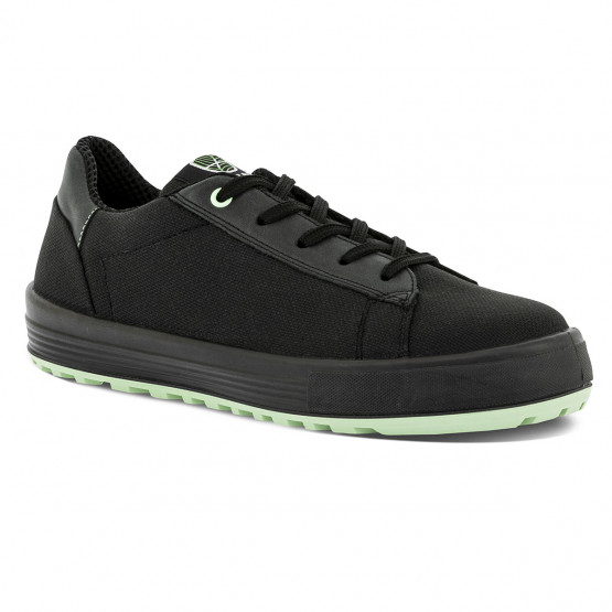 NOIR - Chaussure de sécurité S1PS professionnelle de travail noire EN ISO 20345 S1PS mixte chantier menage artisan entretien