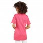 FUCHSIA/ZINC - Tunique professionnelle de travail à manches courtes femme - PROMO auxiliaire de vie médical aide a domicile infi