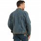 DENIM - Veste de travail professionnelle à manches longues homme transport chantier logistique artisan