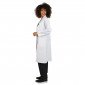 BLANC - Blouse femme MARION 100 % coton à manches longues