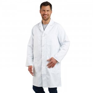 BLOUSE BLANCHE LYCÉE Coton, Blouse Chimie Laboratoire, Femme Homme