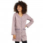 ZINC/SAVANE - Blouse professionnelle de travail blanche à manches transformables femme infirmier aide a domicile médical auxilia