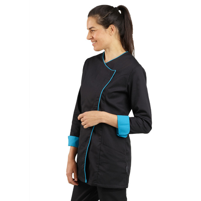 Veste De Cuisine Professionnelle Homme - Manches Longues, Tissu Anti-Tâches | Pour Chefs, Restauration, Hôtellerie