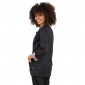 NOIR/ZINC - Veste de cuisine manches longues professionnelle de travail à manches longues femme hôtel restaurant restauration s