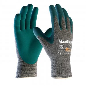 VERT - Gants de manutention professionnel de travail EN 407 Gants de protection contre la chaleur et le feu logistique artisan