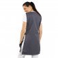 ARDOISE/FLEURS - Chasuble tablier blouse professionnel femme entretien auxiliaire de vie menage aide a domicile