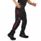 NOIR/ROUGE - Pantalon de travail professionnel homme manutention chantier logistique artisan