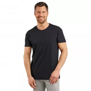 NOIR - Tee-shirt professionnel de travail à manches courtes homme auxiliaire de vie médical aide a domicile infirmier