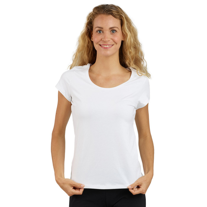 Tee-shirt professionnel de travail à manches courtes 100% coton femme  auxiliaire de vie infirmier aide a domicile médical, VP315