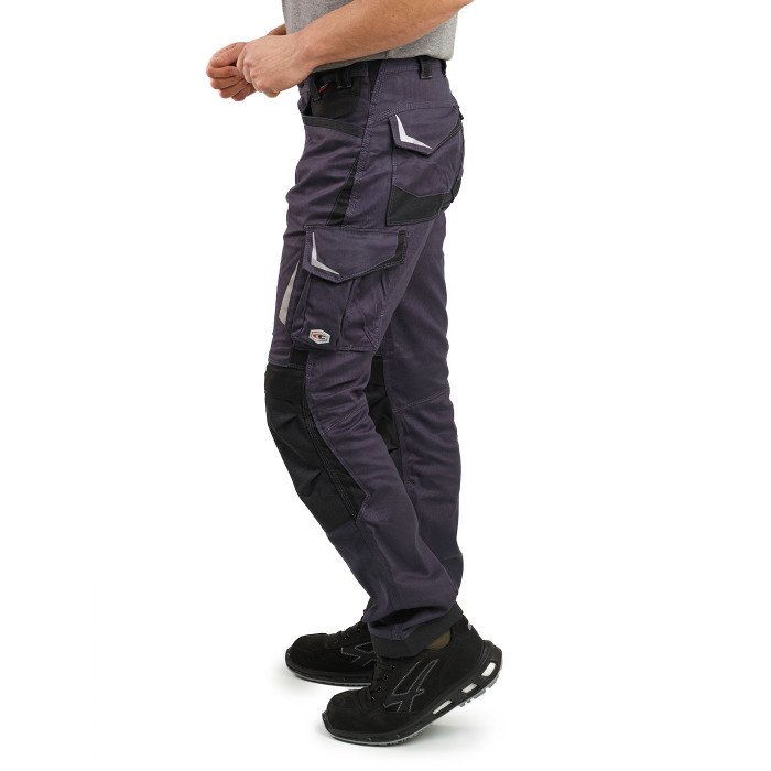 Pantalon haute visibilité professionnel de travail homme logistique artisan  manutention chantier, VTSH165
