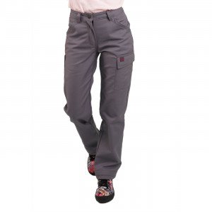 GRIS - Pantalon de travail professionnel femme manutention chantier logistique artisan