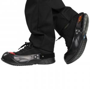 Surchaussures  Sur-chaussures de sécurité antiglisse avec embout de  sécurité VISITOR - TIGERGRIP