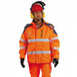 ORANGE - Veste haute visibilité professionnelle de travail homme logistique chantier transport artisan