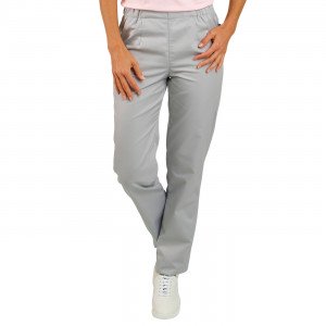 NOIR - Pantalon élastiqué professionnel de travail femme auxiliaire de vie médical aide a domicile infirmier