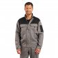 TAUPE/NOIR - Blouson professionnel de travail homme transport chantier logistique artisan