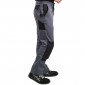 GRIS/NOIR - Pantalon de travail professionnel homme artisan logistique chantier transport