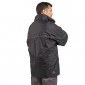 NOIR - Parka professionnel de travail mixte logistique chantier manutention artisan