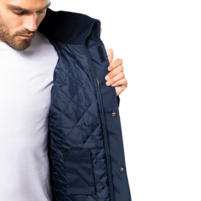 Parka professionnel de travail mixte logistique chantier transport artisan  | VT921 | L'Echoppe