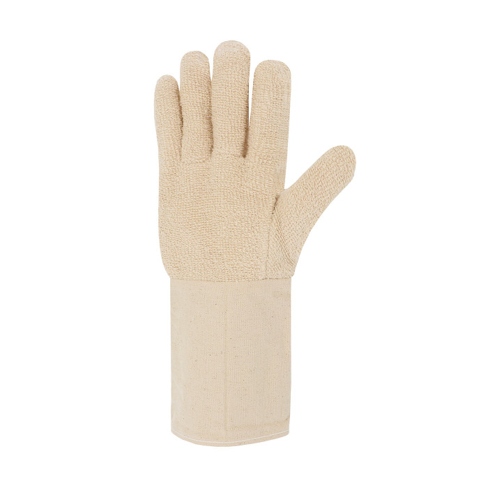 Gants pour le service en restaurant 100% coton blanc  - Habimat