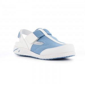 CIEL - Sabot professionnel de travail blanc EN ISO 20347 femme médical auxiliaire de vie infirmier aide a domicile