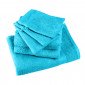 TURQUOISE - Serviette de toilette professionnelle hébergement foyer blanche 100% Coton esthéticienne infirmier coiffeur médical