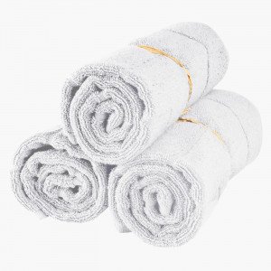 SABLE - Tapis de bain professionnel hébergement foyer blanc 100% Coton restauration restaurant cuisine hôtel