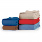 CHOCOLAT,FRAMBOISE,MARINE,MYOSOTIS,SABLE - Couverture professionnelle hébergement foyer 100% Polyester restauration cuisine rest