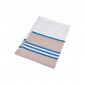BLEU - Essuie-verre professionnel hébergement foyer 100% Coton Canvas cuisine auxiliaire de vie serveur aide a domicile