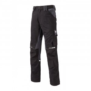 NOIR/GRIS - Pantalon de travail professionnel homme manutention artisan logistique chantier