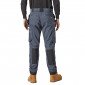 GRIS/NOIR - Pantalon de travail professionnel homme transport chantier logistique artisan