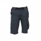 GRIS/ROSE - Short professionnel de travail femme transport chantier manutention artisan