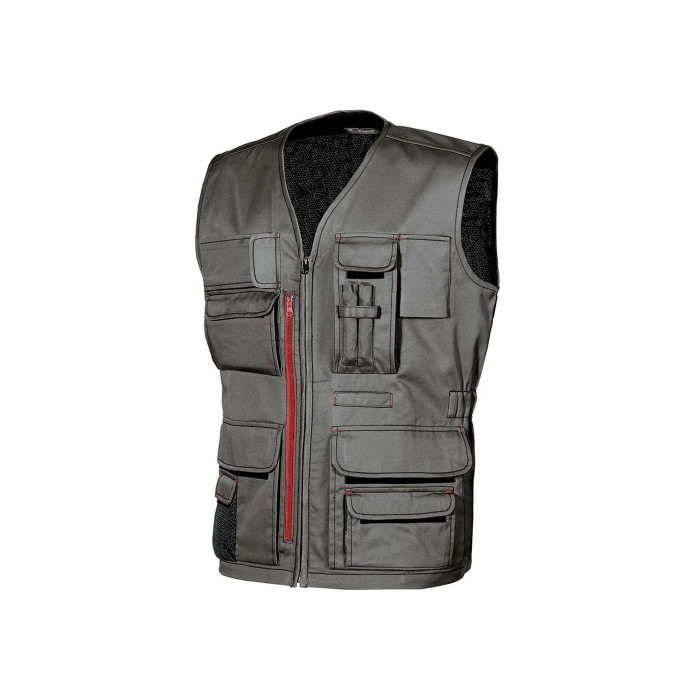 gilet sans manches multipoches homme