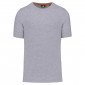 GRIS - Tee-shirt professionnel de travail à manches courtes BIO mixte aide a domicile médical auxiliaire de vie infirmier