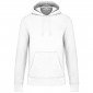 BLANC - Sweat professionnel de travail homme aide a domicile artisan auxiliaire de vie chantier