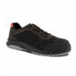NOIR - Chaussure de sécurité S1PS professionnelle de travail noire EN ISO 20345 S1PS mixte manutention artisan logistique chant