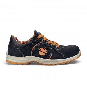 NOIR - Chaussure de sécurité S1P professionnelle de travail noire ISO EN 20345 S1P mixte manutention artisan transport chantier