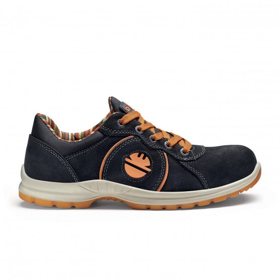 NOIR - Chaussure de sécurité S1P professionnelle de travail noire EN ISO 20345 S1P mixte chantier manutention artisan logistique