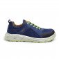BLEU - Chaussure de sécurité S1P professionnelle de travail en cuir ISO EN 20345 S1P mixte chantier transport artisan manutentio