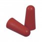 ROUGE - Bouchon d'oreille professionnel de travail Polyuréthane EN 352 Protection contre le bruit, pour les serre-tête (montés o