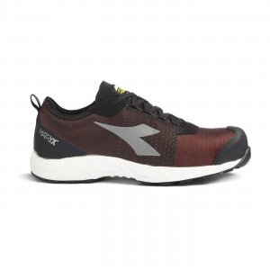 ROUGE/BLANC - Chaussure de sécurité S1P professionnelle de travail blanche EN ISO 20345 S1P mixte transport artisan manutention 