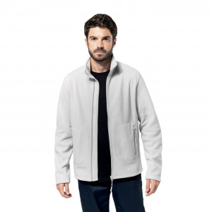 PERLE - Veste polaire professionnelle de travail à manches longues mixte aide a domicile infirmier auxiliaire de vie médical