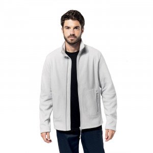 PERLE - Veste polaire professionnelle de travail à manches longues mixte aide a domicile infirmier auxiliaire de vie médical