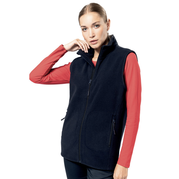 gilet sans manche femme en polaire