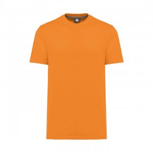 ORANGE FLUO - Tee-shirt professionnel de travail à manches courtes mixte manutention artisan logistique chantier