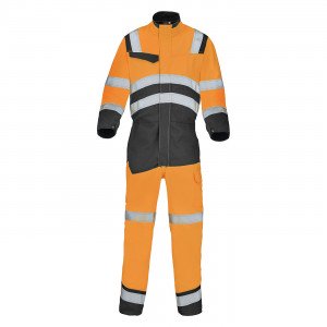 ORANGE/BUGATTI - Combinaison professionnelle de travail homme artisan transport chantier logistique