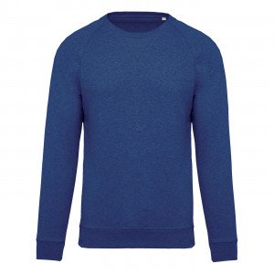 MARINE - Sweat shirt Bio professionnel de travail 80% coton biologique / 20% polyester certifié OCS Blended - Organic Content St
