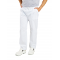 BLANC - Pantalon professionnel de travail mixte aide a domicile infirmier auxiliaire de vie médical